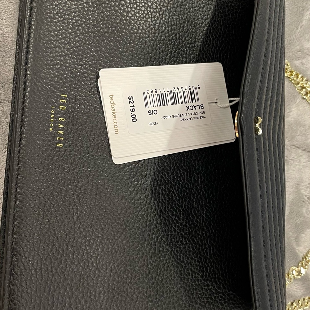 Ted baker black leather purse. Brand new, with a tag. - Picture 4 of 4